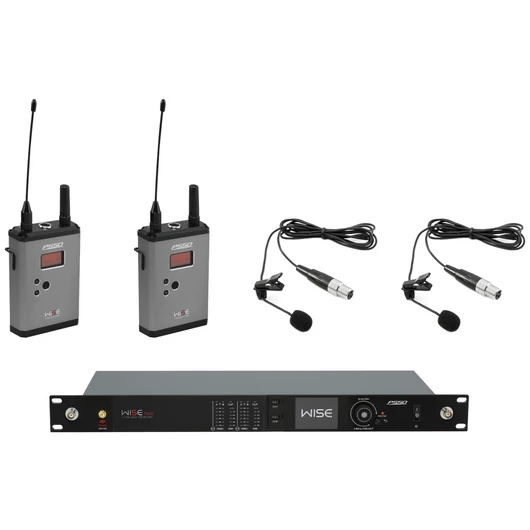 PSSO Set WISE TWO + 2x BP + 2x Lavalier 518-548MHz