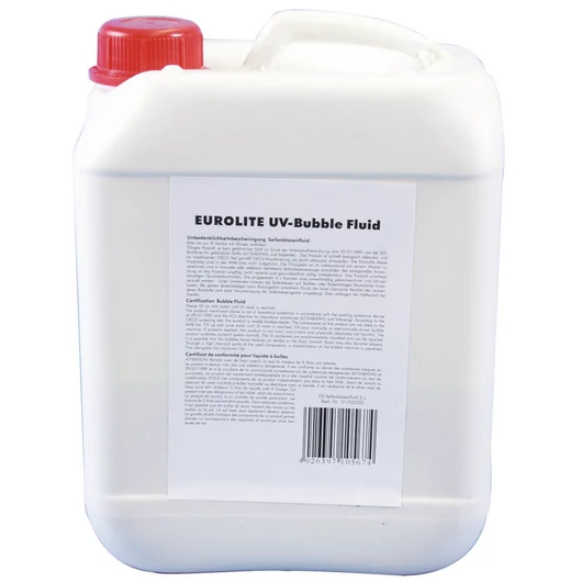 EUROLITE - UV Bubble fluid 5l yellow