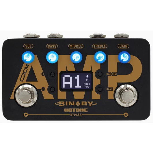 Hotone - HT-BAP-1 Binary Amp, erősítő modellező pedál