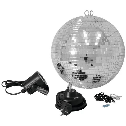 EUROLITE - Tükörgömb 30cm, LED pinspot, MD-1515