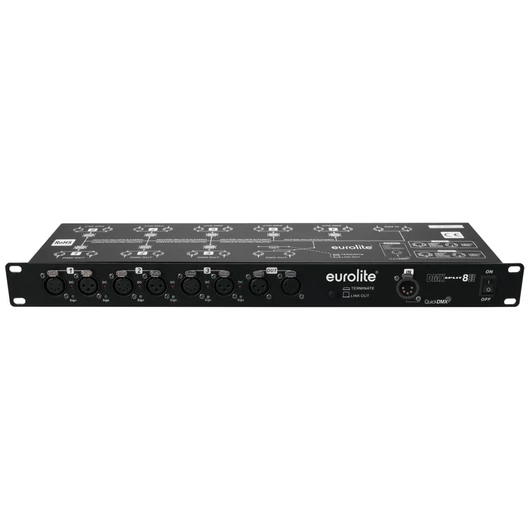 EUROLITE - Split 8X DMX Splitter elölről