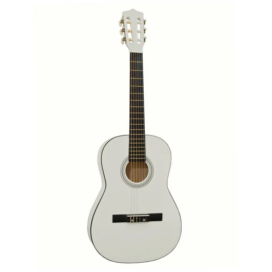 Dimavery - AC-303 3/4-es klasszikus gitár fehér színben