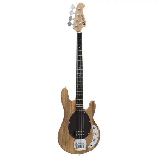 Dimavery - MM-501 E-Bass elektromos basszusgitár natúr, szemből