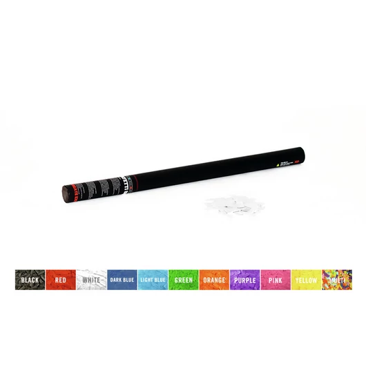 TCM FX - Handheld Confetti Cannon 80cm, white