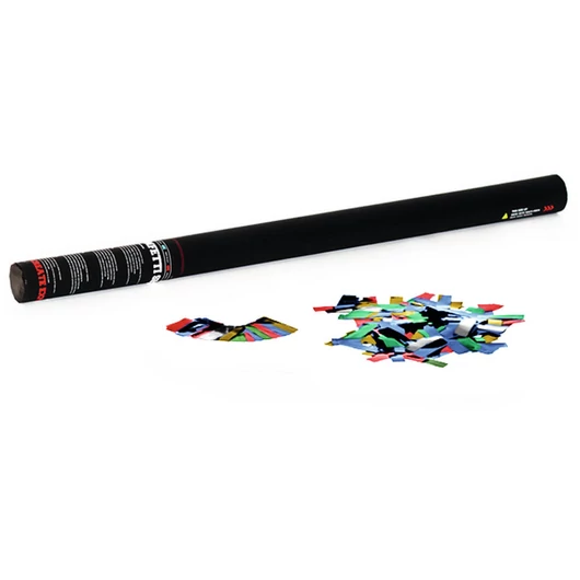 TCM FX - Handheld Confetti Cannon 80cm multicolor metallic
