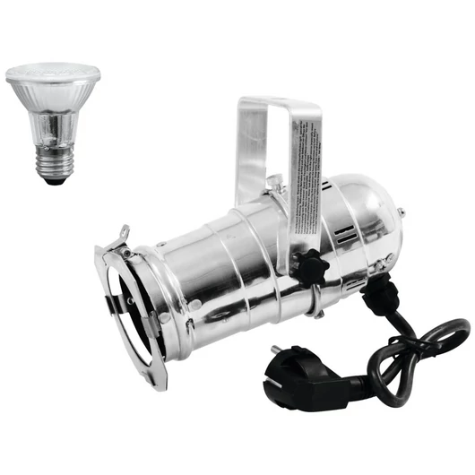 EUROLITE Set PAR-20 Spot sil + PAR-20 230V SMD 6W E-27 LED 3000K
