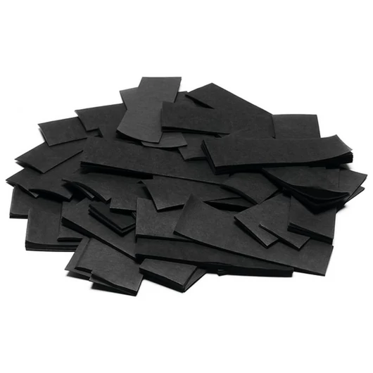 TCM FX Slowfall Confetti rectangular 55x18mm, black, 1kg