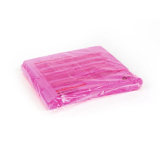 TCM FX Slowfall Confetti rectangular 55x18mm, neon-pink, uv active, 1kg