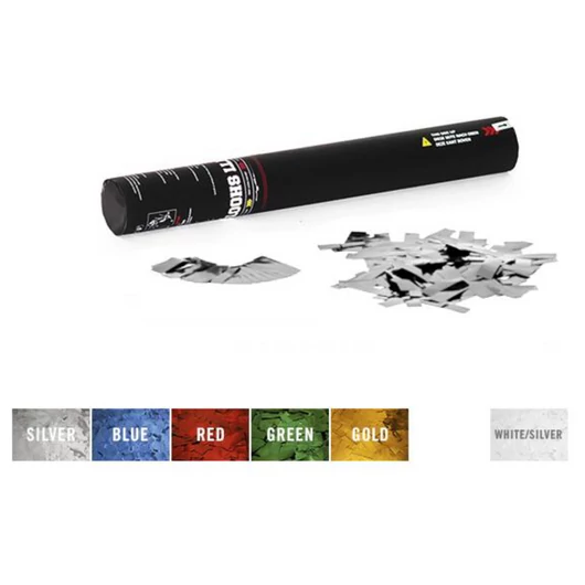 TCM FX Handheld Confetti Cannon 50cm, silver