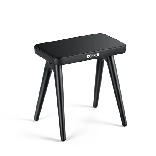 Donner - Do-PianoBench-DKB-100 zongoraszék, tömör fa, S100 design, fekete