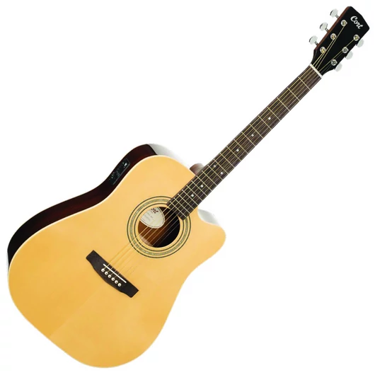 Cort - Co-AD-RWCE-NAT akusztikus gitár elektronikával, natúr