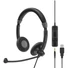 Kép 1/3 - Epos - Impact SC 75 USB MS Irodai headset USB-s hívásvezérlővel MS Teams-hez