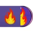 Kép 2/3 - Serato - Emoji Picture Vinyl Pressing - 2x12" "Flame Record"