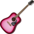 Kép 1/2 - Epiphone - Starling Square Shoulder Hot Pink Pearl akusztikus gitár