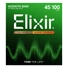 Kép 1/3 - Elixir - 80/20 Bronze NanoWeb (14502) 045-100 Light akusztikus basszusgitár húrkészlet
