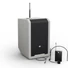Kép 1/6 - LD Systems - ANNY 8 BPH B5 G 8"-os, akkumulátoros Bluetooth PA rendszer keverővel és 1x headset mikrofonnal - 584-608 MHz, városi szürke