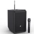 Kép 1/6 - LD Systems - ANNY 8 HHD B5 8"-os akkumulátoros Bluetooth PA rendszer keverővel, 1x vezeték nélküli kézi mikrofon - 584-608 MHz, színpad fekete