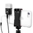 Kép 3/4 - IK Multimedia - iRig Mic Cast 2 telefonra rögzítve oldalt