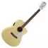 Kép 1/3 - Cort akusztikus Lady-gitár elektronikával, puhatokkal, pasztell sárga
