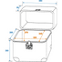 Kép 2/3 - ROADINGER Record Case ALU 75/25, rounded, bk