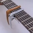 Kép 3/3 - Guitto klasszikus gitár capo, ezüst