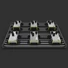 Kép 3/3 - Guitto pedalboard, közepes 517x332 mm