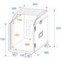 Kép 2/8 - ROADINGER Special Combo Case LS5 Laptop Desk, 12U