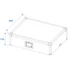 Kép 8/8 - ROADINGER Mixer Case Pro LS-19 Laptop Tray, bk