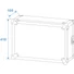 Kép 6/6 - ROADINGER Amplifier Rack PR-2, 8U, 47cm deep