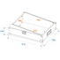 Kép 2/8 - ROADINGER Mixer Case Pro MCB-19 sloping, bk, 12U