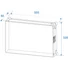 Kép 7/7 - ROADINGER Rack PRO 6U 45cm