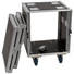 Kép 4/4 - ROADINGER Rack PRO 12U 45cm with wheels