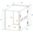 Kép 2/6 - ROADINGER Rack Profi 15U 45cm