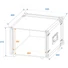 Kép 2/6 - ROADINGER Effect Rack CO DD, 8U, 38cm deep, black