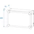 Kép 6/6 - ROADINGER Effect Rack CO DD, 8U, 38cm deep, black