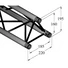 Kép 2/2 - ALUTRUSS DECOLOCK DQ3-2500 3-way Cross Beam