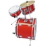 Kép 2/7 - DIMAVERY JDS-203 Kids Drum Set, red
