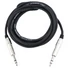 Kép 2/5 - OMNITRONIC Jack Cable 6.3 stereo 3m bk ROAD