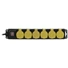 Kép 2/2 - EUROLITE Distributor 6-fold IP44 bk 1.5m