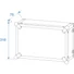 Kép 3/3 - ROADINGER Effect Rack CO DD, 6U, 24cm deep, black