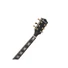 Kép 4/6 - DIMAVERY LP-530 Electric Guitar, black/gold