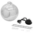 Kép 2/8 - EUROLITE Mirror Ball 30cm with motor + LED PST-5 QCL Spot bk