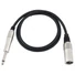 Kép 2/4 - OMNITRONIC Adapter Cable XLR(M)/Jack mono 0.9m bk