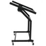 Kép 2/6 - OMNITRONIC Rack Stand 12U/10U adjustable on Wheels