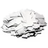 Kép 1/2 - TCM FX Metallic Confetti rectangular 55x18mm, silver, 1kg