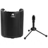 Kép 3/5 - OMNITRONIC AS-04 Desk Microphone Absorber System, foldable incl. tripod