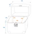 Kép 2/5 - ROADINGER Record Case ALU 75/25, rounded, acryl