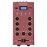 Kép 1/7 - OMNITRONIC - GNOME-202P Mini Mixer red szemből