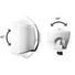 Kép 3/6 - OMNITRONIC OD-4 Wall Speaker 8Ohms white 2x